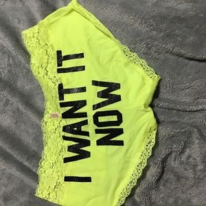 7 pairs of PINK Underwear